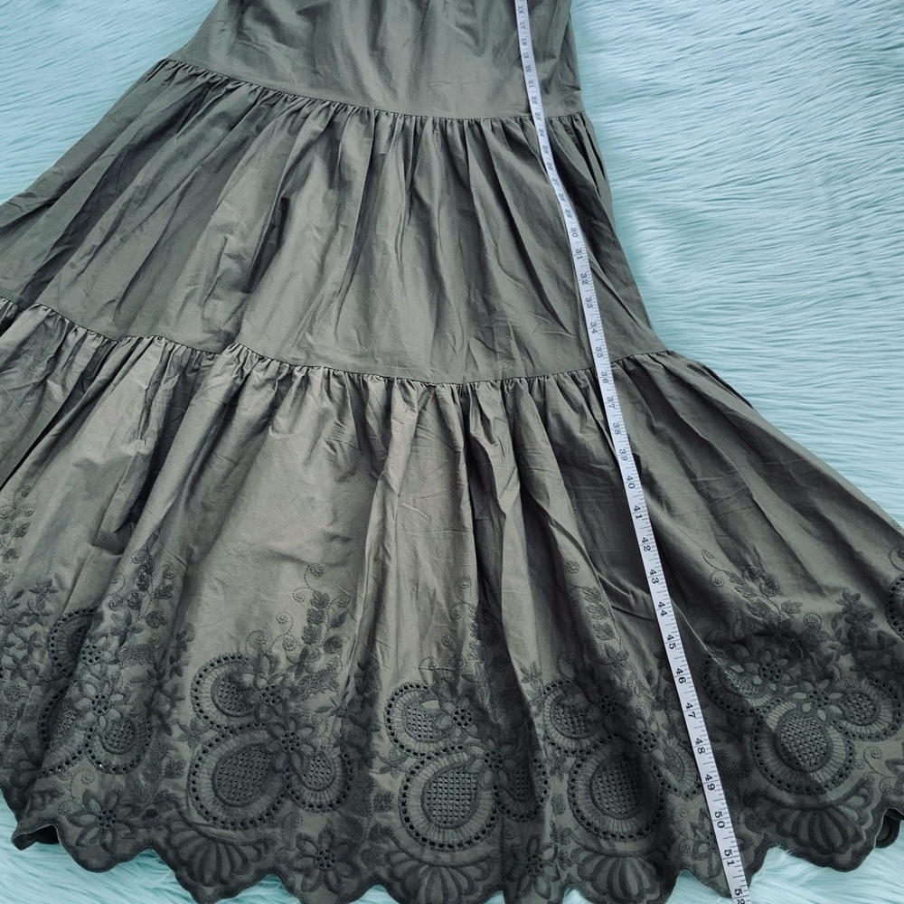 JASON WU Cotton Sleeveless Midi-Dress - Picture 4 of 8